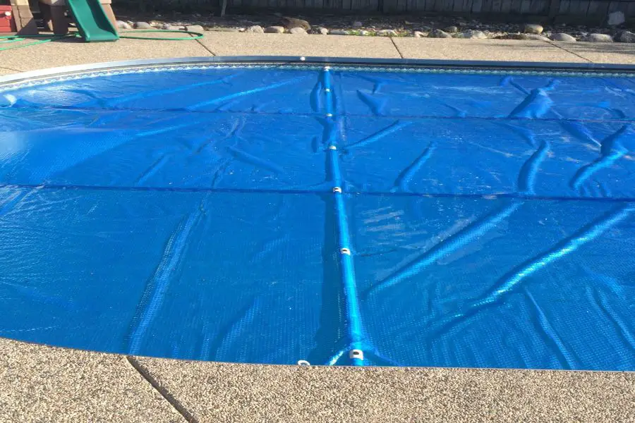 Pool Solar Cover Blue Bubble