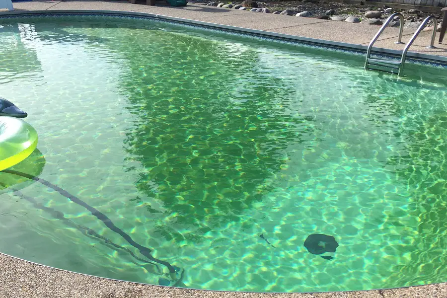 High Copper Level in Pool Water